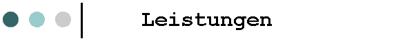 Leistungen